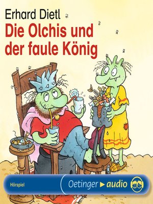 cover image of Die Olchis und der faule König